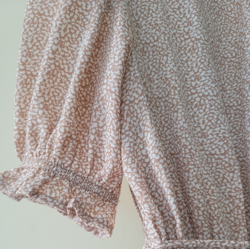 Sienna Sky Vintage style Puff Sleeve Dress Sz.S - Picture 6 of 14